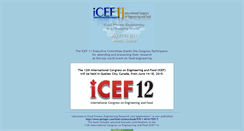 Desktop Screenshot of icef11.org